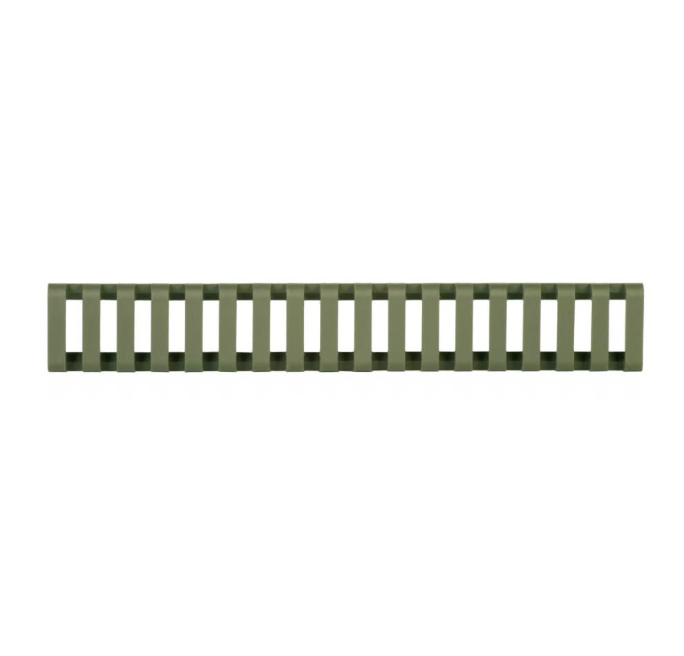 IMI Defense Polymer Ladder Rail Cover for Picatiny Handguards – 18 Steps - Olive Drab Green