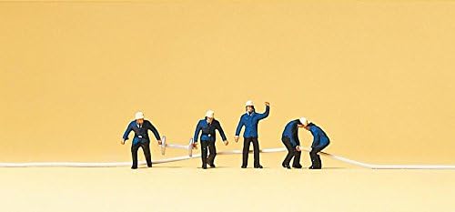 Preiser 79117 Firemen (5) Figure Set