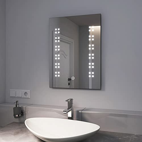 EMKE-Espejo-de-bano-con-iluminacion-45-x-60-x-39-cm-Espejo-de-Pared-con-Interruptor-tactil-Espejo-de-Pared-con