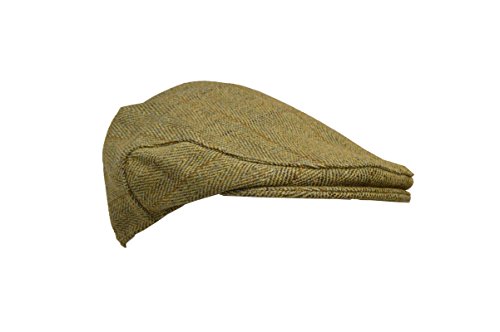derby tweed flat cap