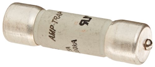 Mersen A30QS25-1 Amp-Trap Semiconductor Protection Fuse, 300VAC/DC, 200kA AC/100kA DC, 25 Ampere, 9/16" Diameter x 2" Length
