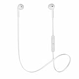B3300 Wireless Stereo Bluetooth 4.1 Headset Sport Headphone Ephvan Earphone Built-in MIC for iPhone 7 Plus Samsung LG (White)