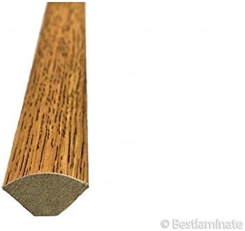 Oak Quarter Round Molding 94-1/16" x 3/4"' - August Oak - Floor Base Molding for Wood, Laminate, Wpc, Lvt and Vinyl