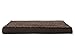 FurHaven Pet Dog Bed | Deluxe Orthopedic Ultra Plush Mattress Pet Bed for Dogs & Cats, Chocolate, Large