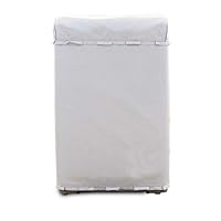 Waterproof Washing Machine Cover Dustproof Washer Cover Sunscreen Dryer Cover for Top Load (Top Loading)
