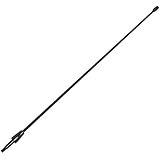 X AUTOHAUX Car AM FM Antenna Mast for 1979-2009 Ford Mustang Black Stainless 13 Inch
