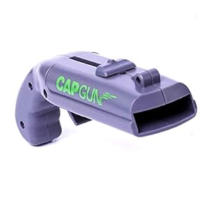 Comtervi Bierflesopener, wijnkurkentrekker, Cap Gun flesopener, originele Cap Launcher Shooter schiett, grappige bier…