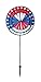 In the Breeze 14-Inch Triple Patriotic Wheel Spinner, Outdoor Ground Décor, 2847