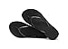 Havaianas Women's High Fashion Flip Flop Sandal, Black, 8 M US