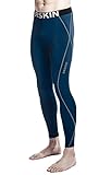 [DRSKIN] DN02 Compression Tight Pants Base Layer Running Pants Men Women (M)