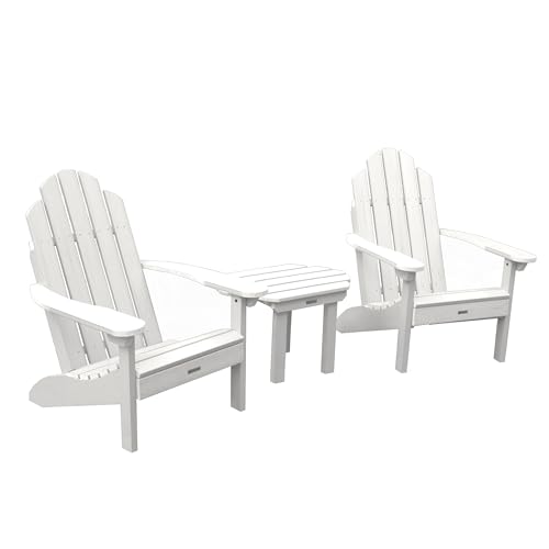 Highwood AD-KITCLAS5-WHE The Adirondack Collection Westport 3pc Set with Side T…