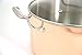 ExcelSteel Professional 8-Piece Triply Cookware Set with Stainless Steel Cast Handles and Knobs, Copper