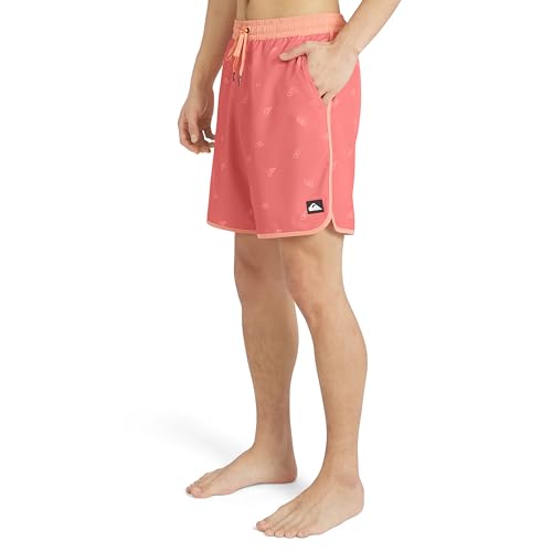 Quiksilver Men's Swimwear Regular Fit Stretchable Comfort Liner Swim Trunks, Gr…
