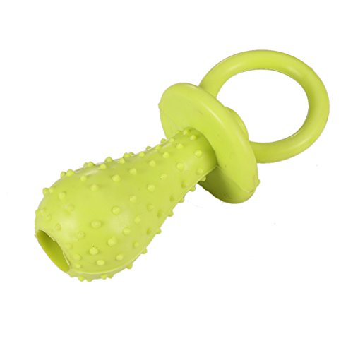 Vivian Pet Puppy Dog Chew Toy Rubber Pacifier Resistant Clean Teeth Set of 3PCS Radom Color - Thumbnail 2