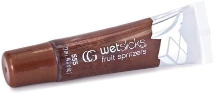 CoverGirl Wetslick Fruit Spritzers, Cool Cocoa Mint Splash 555, 0.44 Ounce