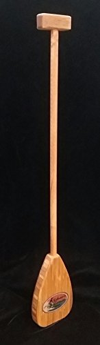 SUP or Outrigger Bamboo Wood Paddle Trophy or Award 16 inch Medium Version