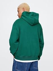 GAP mens Logo Fleece Hoodie Balsam Tree XL