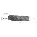 Utimi Anal Butt Plug Tail Stainless Steel Anal Stopper Smooth Anus Toy with Faux Fox Tail