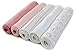 KiddyStar Premium 5-Pack Large Organic Cotton Burp Cloths – 3 Layers, Ultra Soft & Absorbent Burping Towel, Shoulder Towel & Hand Towel