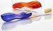 MOUTHWATCHERS Soft Flossing Folding Travel Toothbrush, 2 Pack, Red, Ultra Clean, Good for Sensitive Teeth and Gums, by Dr. Plotka's. Assorted Colors
