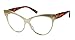Basik Eyewear - Vintage Cat Eye Oversize Clear Lens Fashion MOD Sunglasses (Gold w/ Tortoise, Clear)