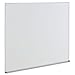 Universal 43624 Dry Erase Board, Melamine, 48 x 36, Satin-Finished Aluminum Frame