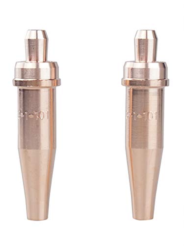 3-1-101 Acetylene Cutting Torch Tips Victor Style Heavy Duty,Pack of 2