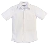 Gioberti Boy's Short Sleeve Solid Dress Shirt
