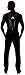 High Sierra Wave Hydration Pack, Black/Black/Silver, 2.0-Liter