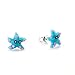 Minihope 9 Pair Sets Cute Sea Animals Hypoallergenic Nickel-free Stud Earrings Set For Kids Girl