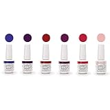 Gelish Mini Fearless and Fun Kung Fu Flair 9 mL Soak Off Gel Polish Set, 6 Pack