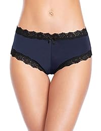 Braguitas de encaje para dama, de nailon, para bikini y baño, 4 unidades