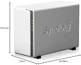 Synology DS220J NAS Drive 4TB 2 Bay Desktop - 2x 2TB Seagate IronWolf Drives view 8