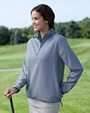 Ashworth 5358C Ladies Houndstooth Half-Zip Jacket