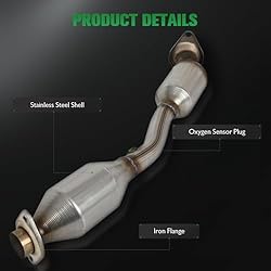 SCITOO 43198 Rear Catalytic Converter Fit For
