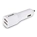 Car Charger, NOOT PRODUCTS® 3.1A / 15W 2-Port Rapid USB Car Charger with SmartQ Power Technology Made for iPhone, iPod, iPad, Samsung Galaxy, HTC, Google, Nokia, Motorola, Nexus and More