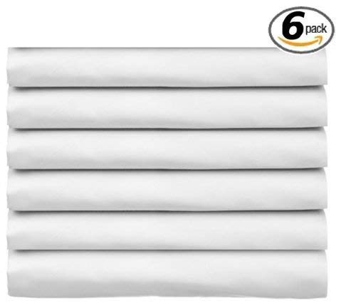 Egyptian Bedding Fitted Hospital Bed Bottom Sheet, 6PK