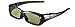 Samsung SSG-2200AR Re-chargeable Adult 3-D Glasses - Black (Compatible with 2010 3D TVs)