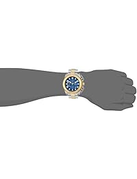 Invicta 'Pro Diver' acero inoxidable de cuarzo reloj Casual, Modelo: Dos Tono De Color (: 23407)