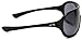 Oakley Women's Immerse OO9131-08 Round Sunglasses,Polished Black Frame/Grey Lens,One Size