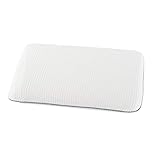 Easy-Tang Kid Memory Foam Pillow for Sleeping, Contour Pillow Ideal for Kids, Babies, Toddlers, with Removable Zipper Pillow Case (Standard Shape for 1-5 Years Old 17x11 in)