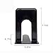 Metal Bookends, Universal Non Skid Heavy Duty Book Ends Support, Book Stopper for School/Office/Home/Library - 6.5
