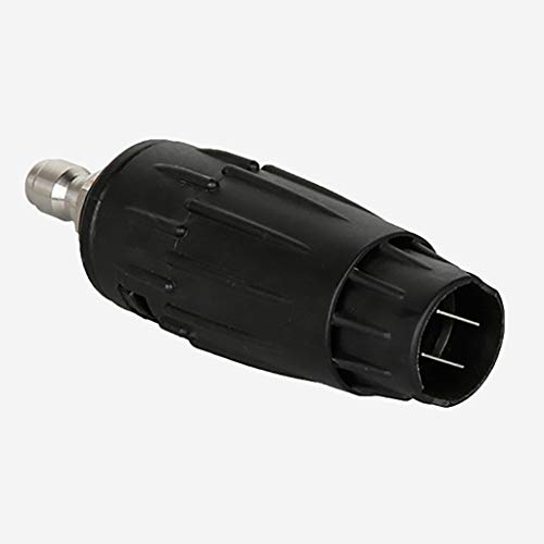 Bseka Pressure Washer Rotating Turbo Spray Nozzle, 1/4" Quick Connect Plug Spray Nozzle 3000PSI for Derusting, Except Advertising, Hull Decontamination, Engineering Cleaning (A)