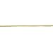 18 Inch 10k Yellow Gold Hollow Rope Chain Necklace with Lobster Claw Clasp for Women and Men, 2mm