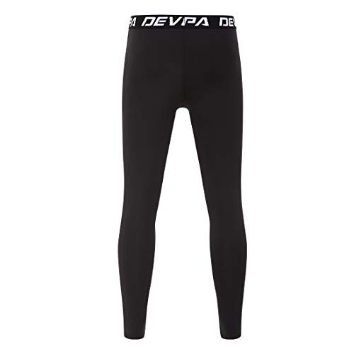 image for Devoropa Boys Leggings Quick Dry Youth Compression Pants Sports Tights