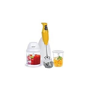 Orpat Hhb-177E Ec 250W Hand Blender with Chopper (Majestic Yellow)