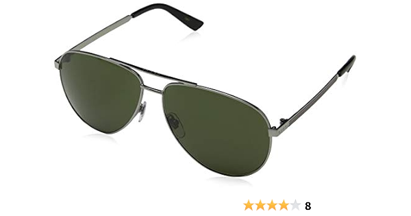 gucci 61mm aviator optical frames
