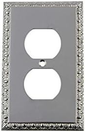 Nostalgic Warehouse Egg & Dart Deco Electrical Outlet Switch Plate Cover