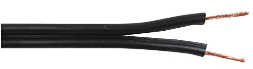 Pro Power 42/0.2BLK/WHTCOPPER50 m Figure-8 Speaker Cable, 42/0.20 mm, Black/White, 50 m