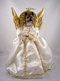 German Shepherd Angel Christmas Tree Topper